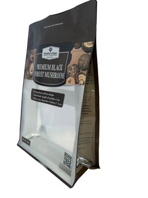 Stampa a gravura Tasche a fondo piatto Customized Custom Logo Package Quadrato Blocco Qual Seal