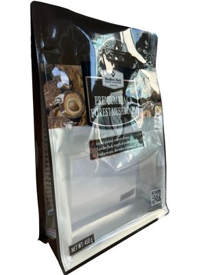 Stampa a gravura Tasche a fondo piatto Customized Custom Logo Package Quadrato Blocco Qual Seal