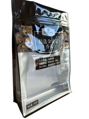 Stampa a gravura Tasche a fondo piatto Customized Custom Logo Package Quadrato Blocco Qual Seal