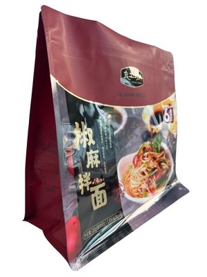 Borsa a fondo piatto per stampa su misura con elevate prestazioni di barriera