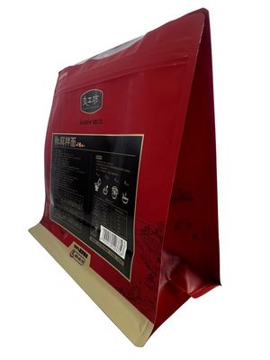 Borsa a fondo piatto per stampa su misura con elevate prestazioni di barriera