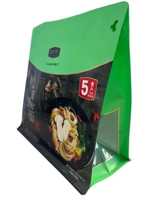 Matt Superficie Flat Bottom Bags con materiale di foglio per imballaggi alimentari secchi