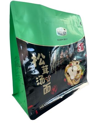 Matt Superficie Flat Bottom Bags con materiale di foglio per imballaggi alimentari secchi