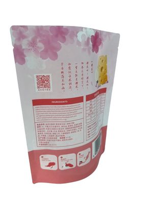 Borsa a fondo piatto Borsa di carta marrone personalizzata per il tuo cibo
