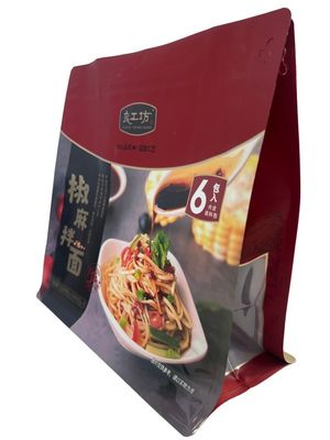 Borsa a fondo piatto per stampa su misura con elevate prestazioni di barriera