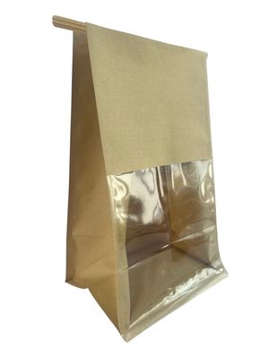 Free Shape Bag Paper Packaging Bags per pane personalizzato Snack